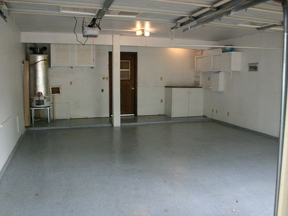 Garage with Gas Furnace