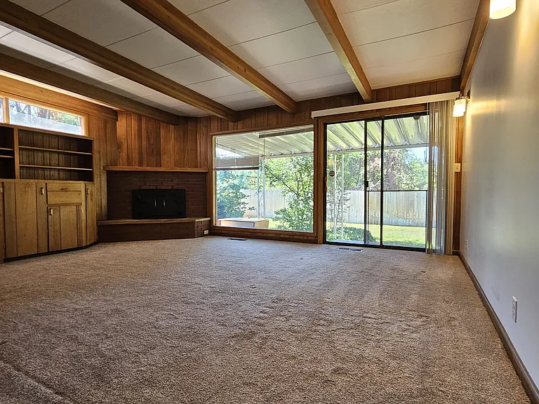 Spacious primary bedroom