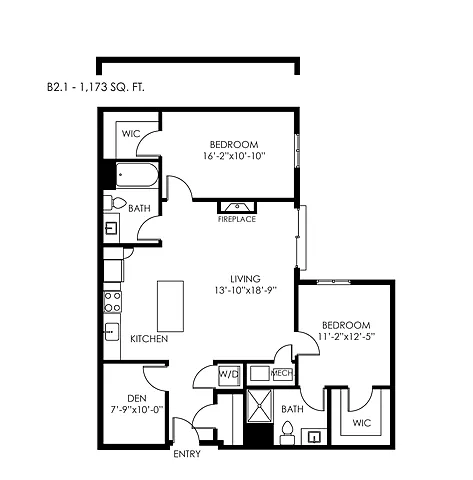 Floor plan B2