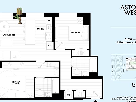 2nd image of 30-77 Vernon Blvd #313W