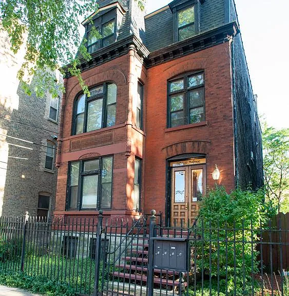 Front of building