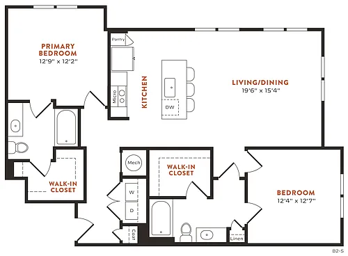 Floor plan B2