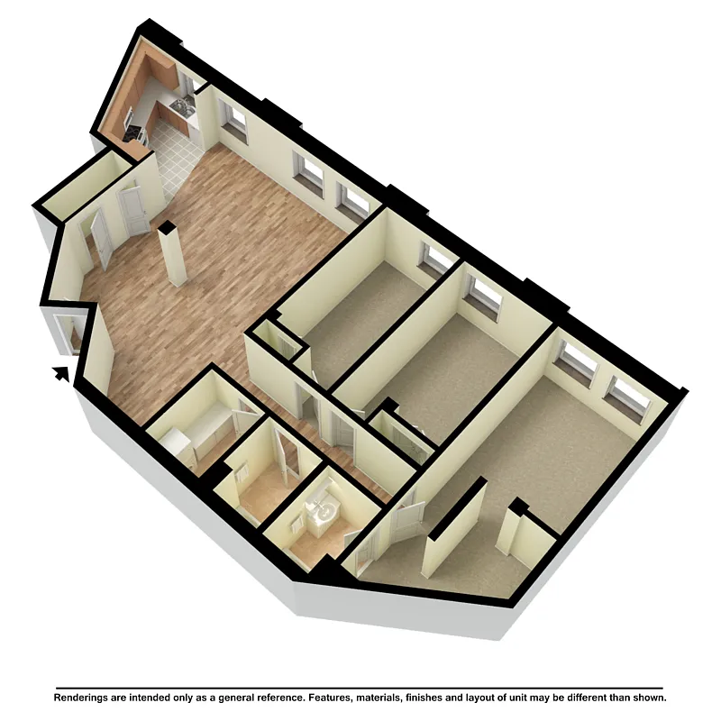 Floor plan E