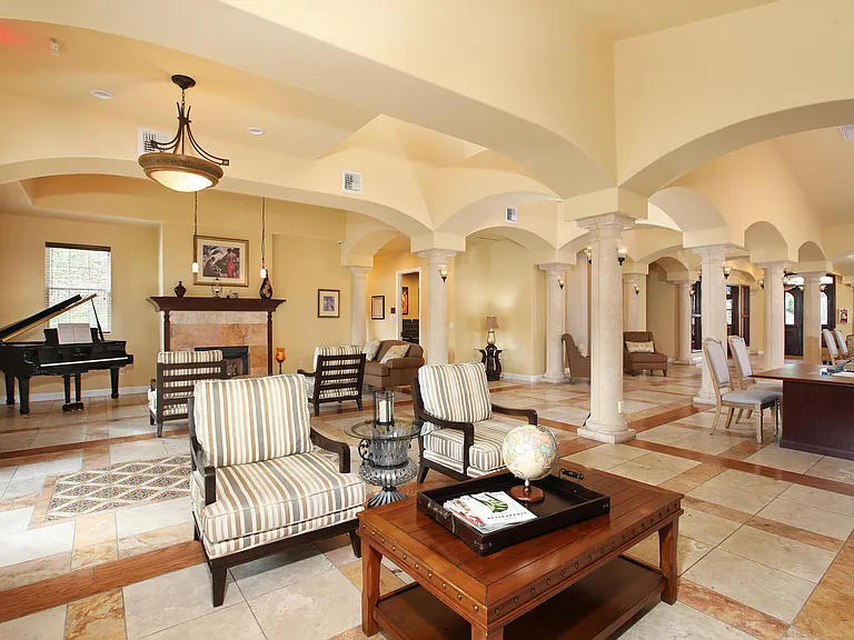 ELEGANT ARCHITECTURE IN CLUBHOUSE