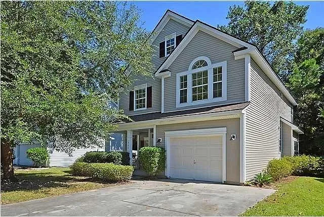 One car attached garage