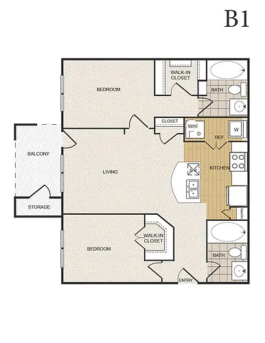 Floor plan B1