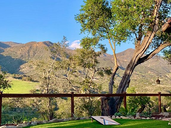 Large grass area for games