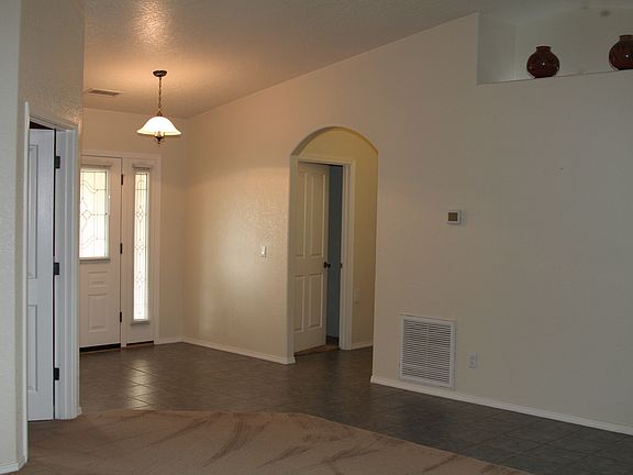 Large foyer at front door