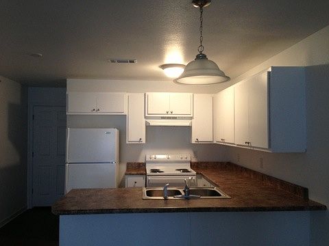 Kitchen view from Living Room