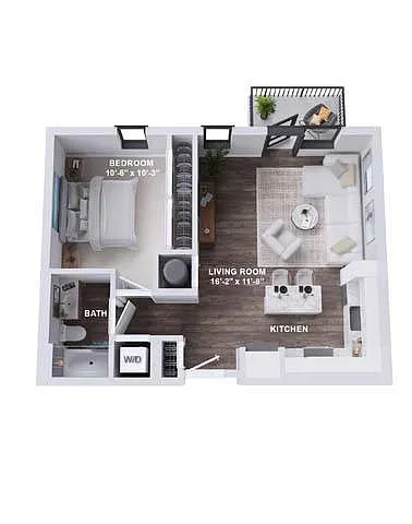 Floor plan A13A