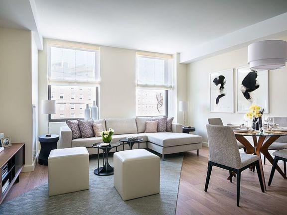 Light-filled living and dining areas are impeccably finished with the finest features.