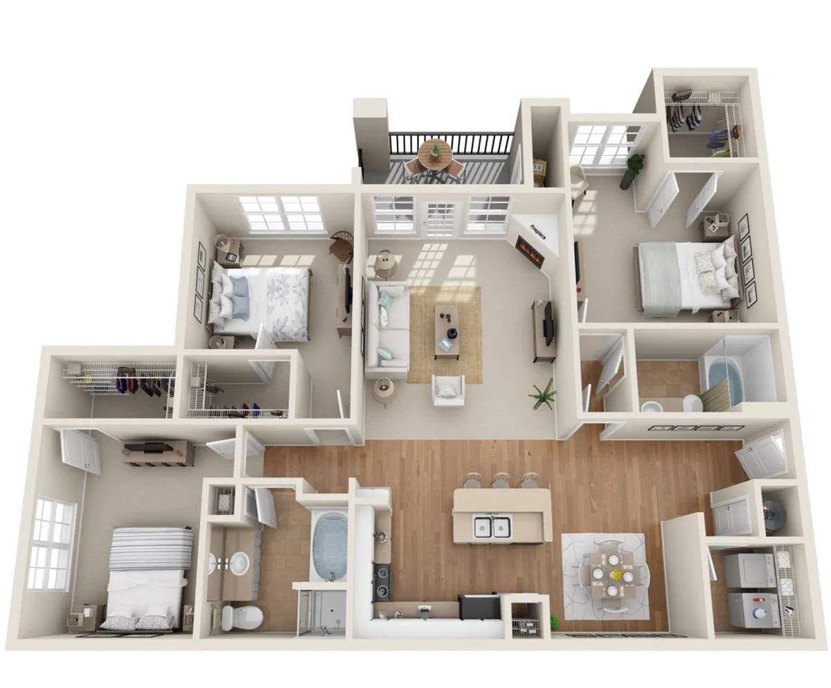 Floor plan The Live Oak