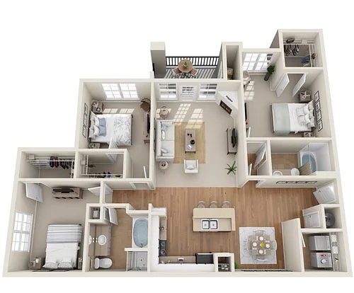 Floor plan The Live Oak