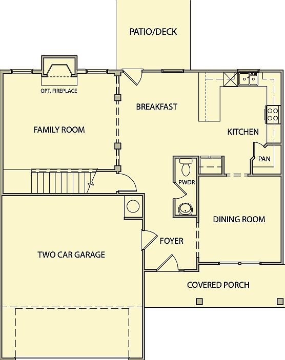Axley Plan, The Reserve at Chapel Hill Phase II, Douglasville, GA 30135