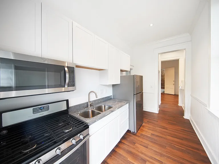 First floor home, kitchen.