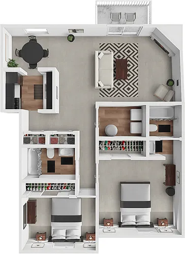 Floor plan The Cowan