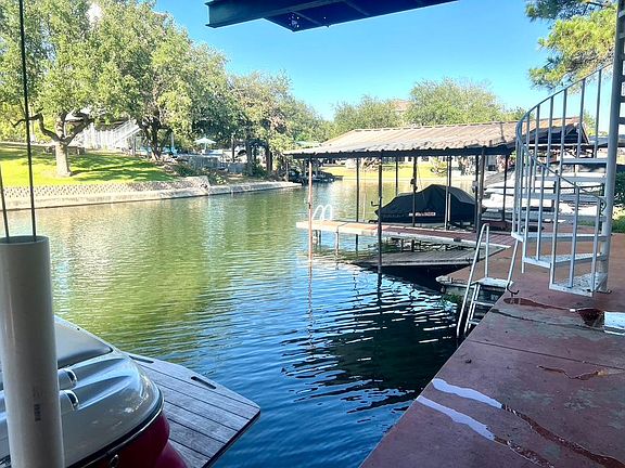 Perfect swimming spot right off the back patio