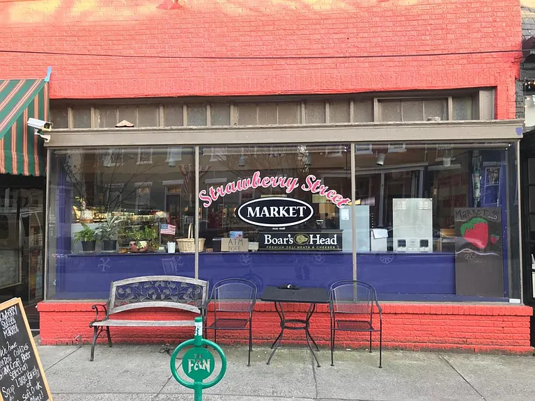 Strawberry Street Market - Directly Across Street