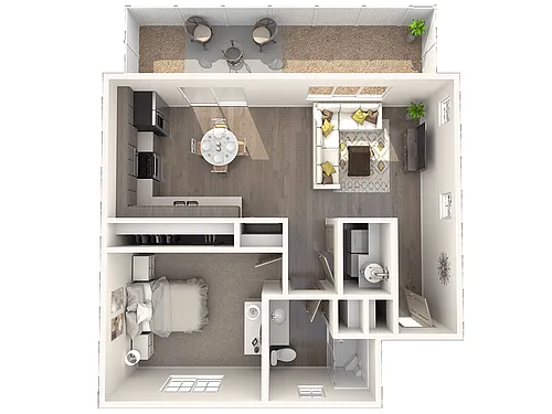 Floor plan Phoenix - Duplex Style