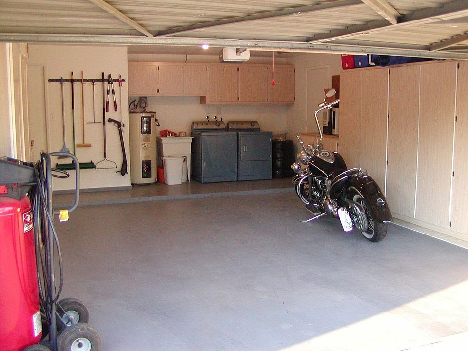 Renovated garage