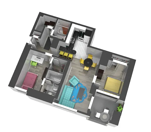 Floor plan 1009