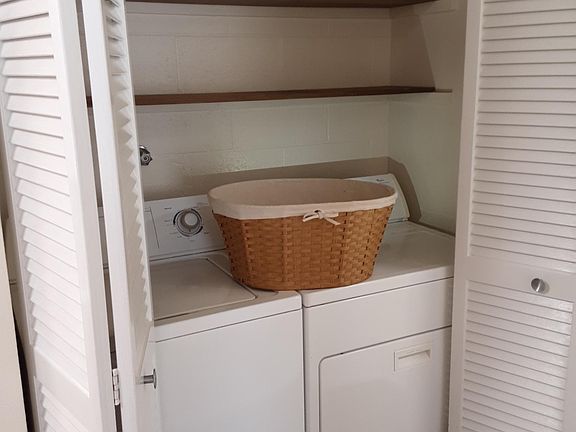 Full laundry with storage