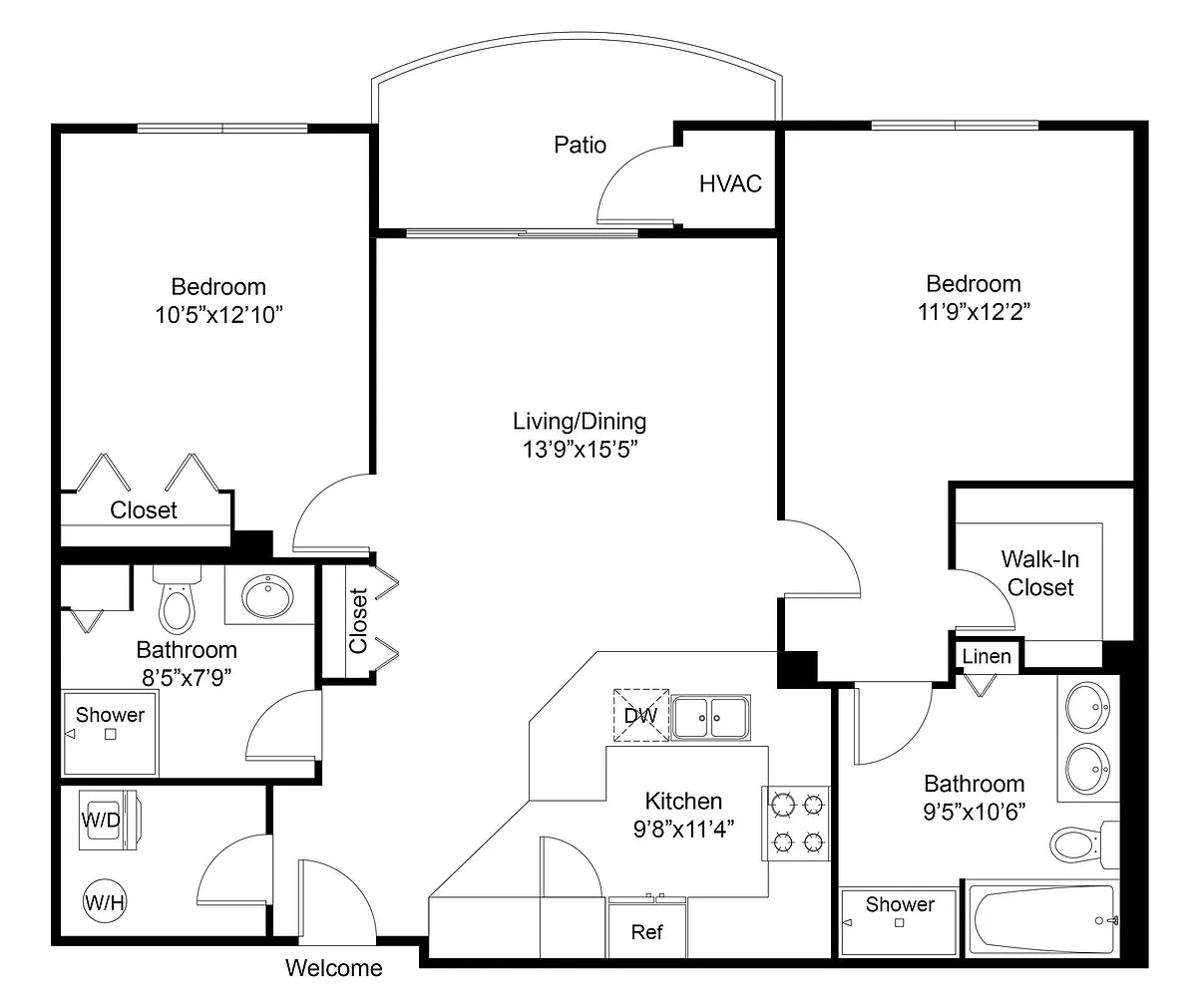 Floor plan Concord