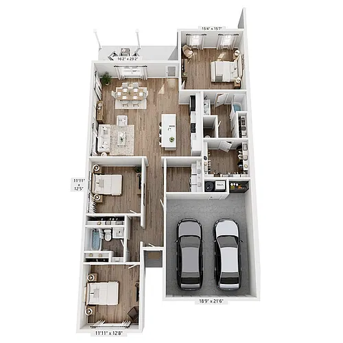 Floor plan Villa