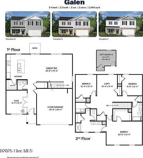 3 bed, 2.5 bath, 2340 sqft, $2,350 — Photo 2