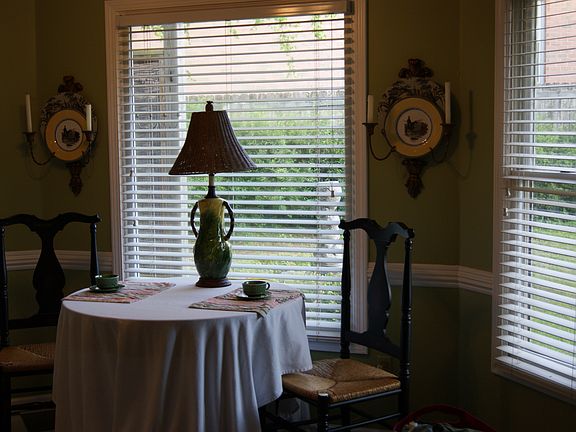 Bay window in kitchen