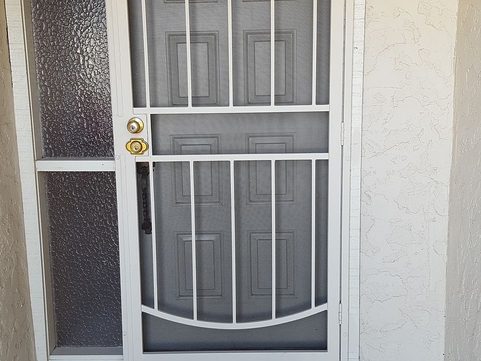 Front security door