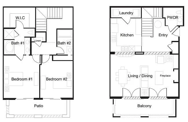 Floor plan Townhome