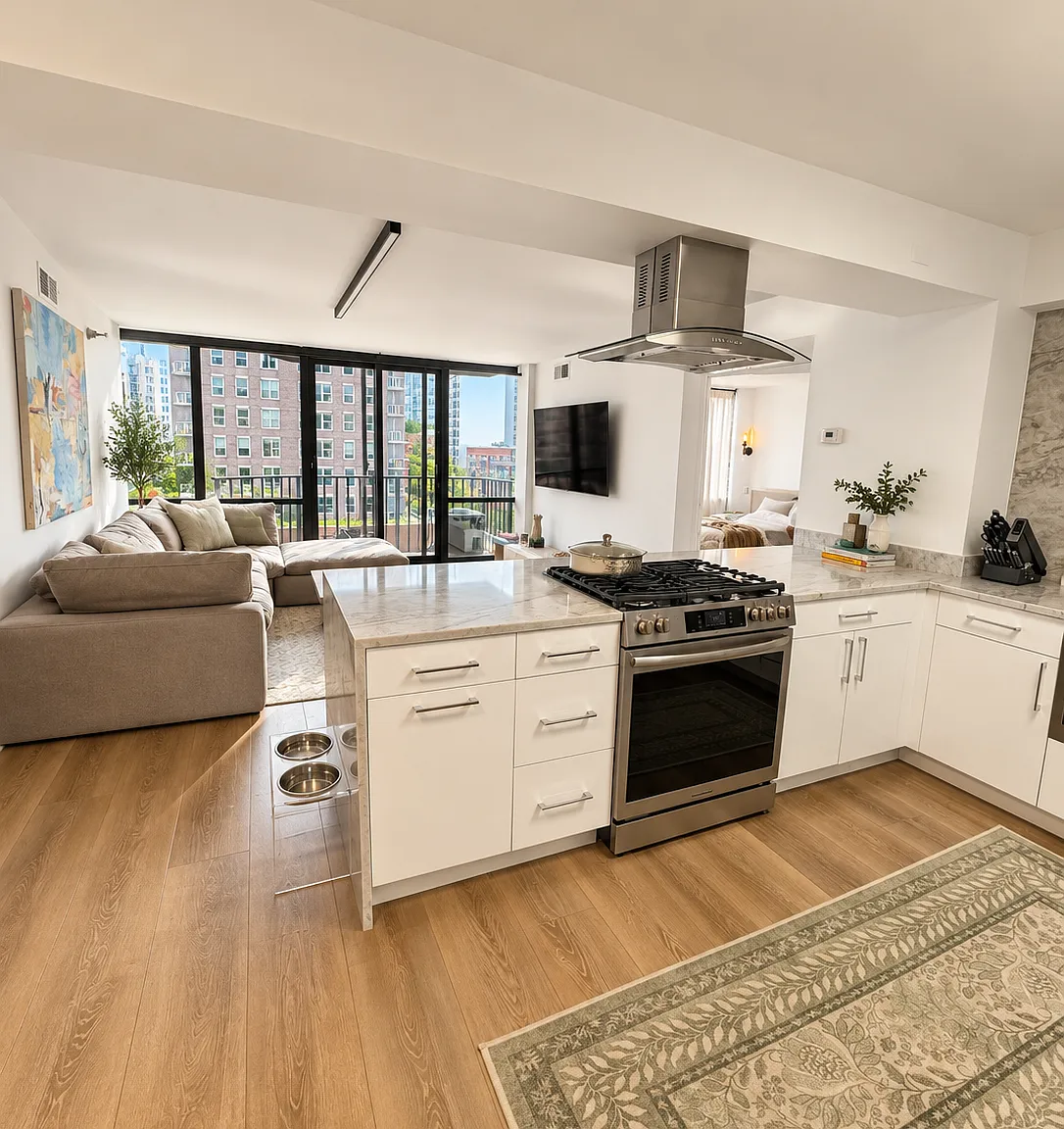 2 bed, 1100 sqft, $4,500 — Photo 2