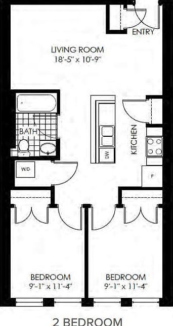 1st image of 711 W Broad St #205