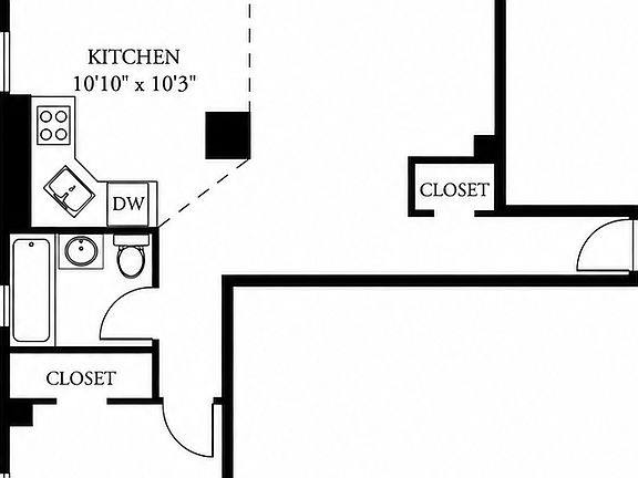 2nd image of 205 W 88th St APT 2C