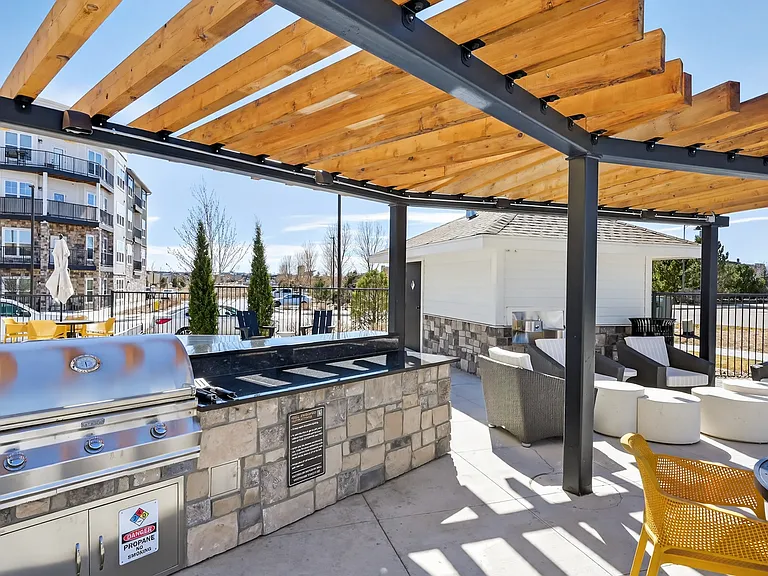 Fire up the grill and enjoy outdoor dining with friends and family.