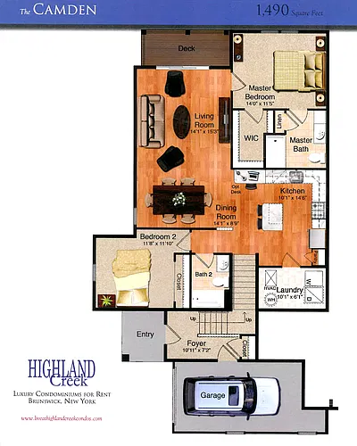 Floor plan The Camden