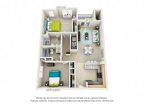 Floor plan The Morehead