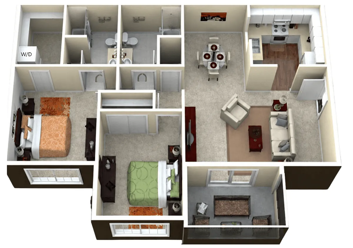 Floor plan B2