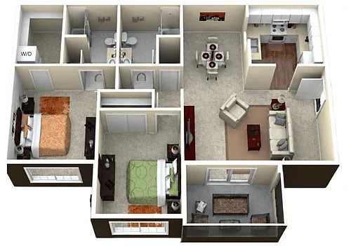 Floor plan B2