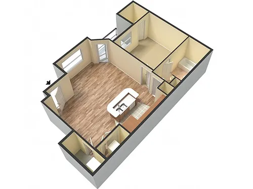 Floor plan 1 Premier Garden