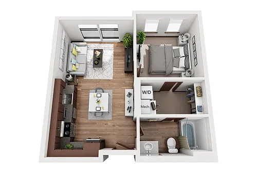 Floor plan Walnut
