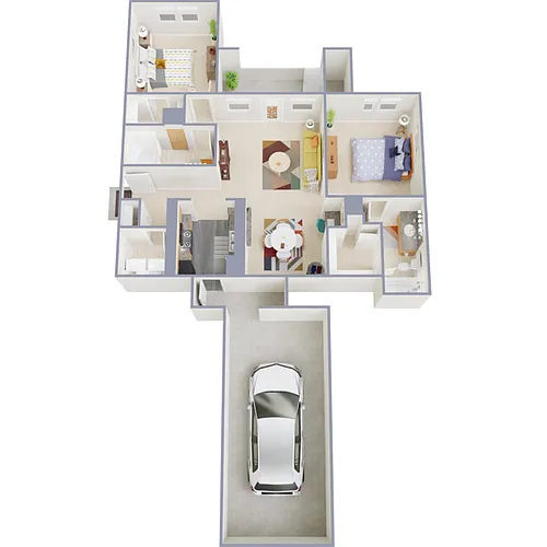 Floor plan Waldorf