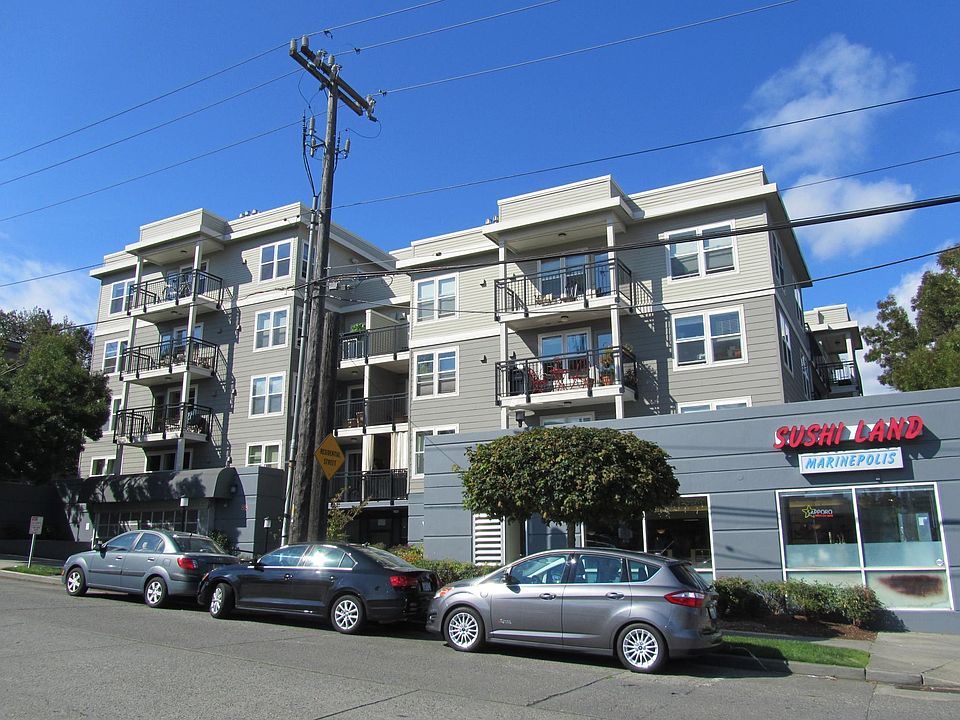 420 Valley Street, front of building. Garage door left corner of building. Entrance is right in the center.
