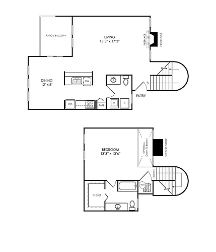 Floor plan A3 Renovated