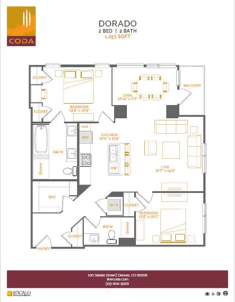 Floor plan Dorado