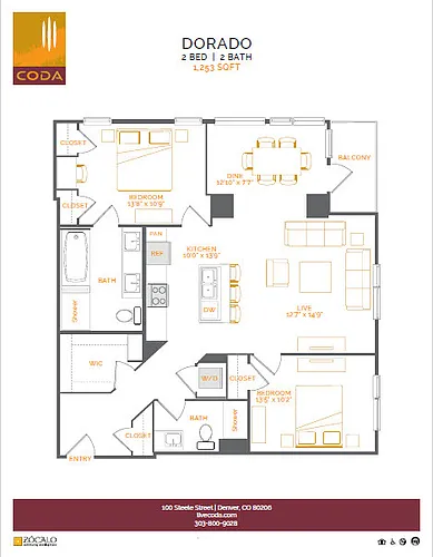Floor plan Dorado