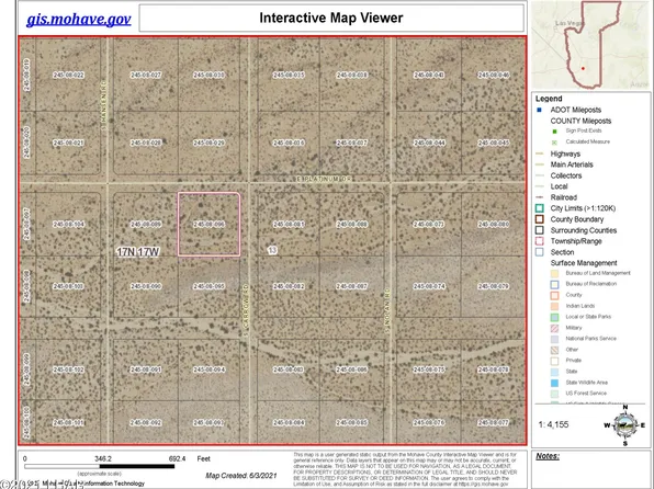 0 Carrow Rd, Yucca, AZ 86438