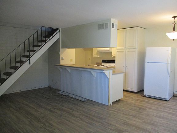 Living room and kitchen