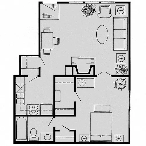 Floor plan A1